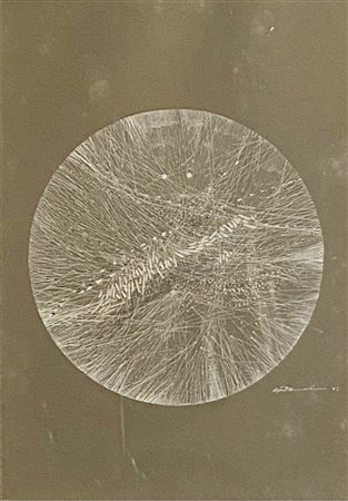 ANONIMO Anonimo (An) Senza titolo 1962 Tecnica mista su carta 29,00x20,00...