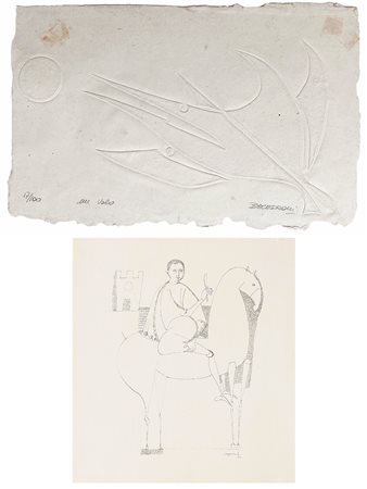 AUTORI VARI Milano (Mi) 1976 Anonimo, Becheroni Lotto unico di due opere...