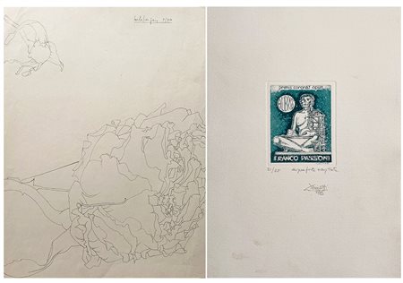 AUTORI VARI Milano (Mi) 1976 Michetti, Scarpai Lotto unico di due opere...