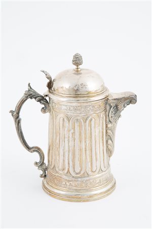 800 silver pourer, gr. 768 ca. 20th century