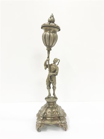 Silver toothpick holder, gr. 148 ca. 18th c