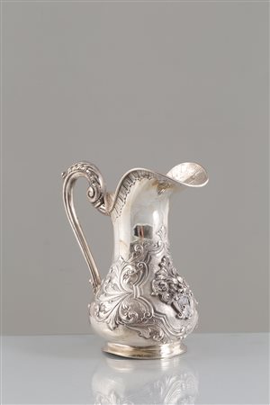 800 silver jug, gr. 960 ca. 20th century
