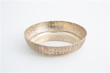 800 silver basket, gr. 650 ca. 20th century