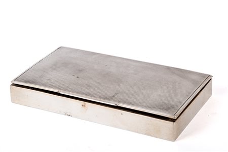 800 silver box. 20th century