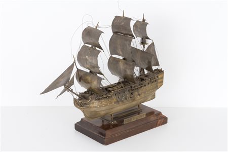 800 silver sculpture, gr. 1600 ca. 20th century