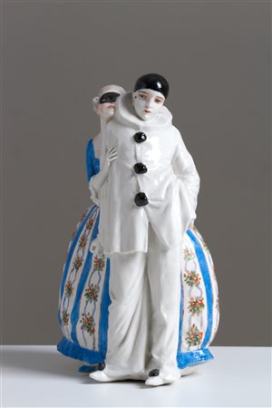 Small ceramic statue. FABRIS. 1930