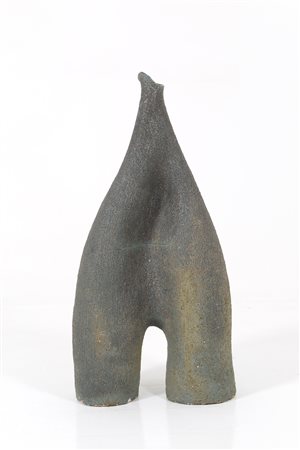 Terracotta sculpture. 'ABSTRACT FIGURE'. 20th century
