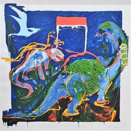 Mario Schifano “Reperti” 1996