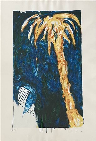 Mario Schifano “La palma colorata” 1996