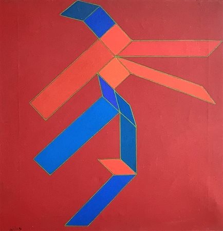 Achille Perilli “La trasparenza delle giunture” 1990 