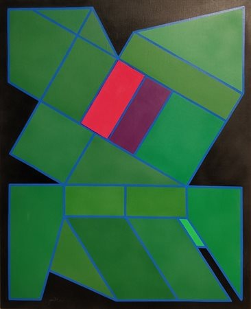 Achille Perilli “La strenna divisa” 2011