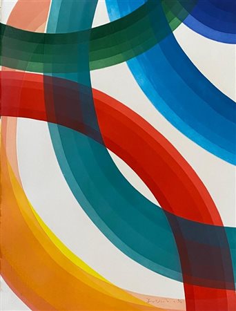 Piero Dorazio “Europa Unita – Francia” 1994