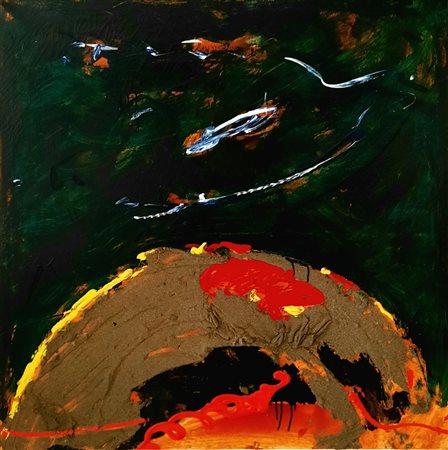 Mario Schifano “Colle” 1988