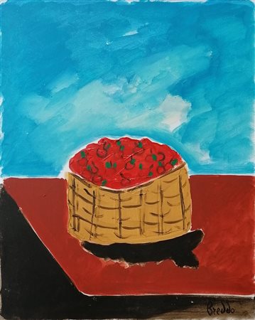 Gastone Breddo “Vaso con fiori”