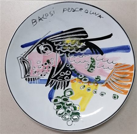 Manlio Bacosi “Pesce e uva”