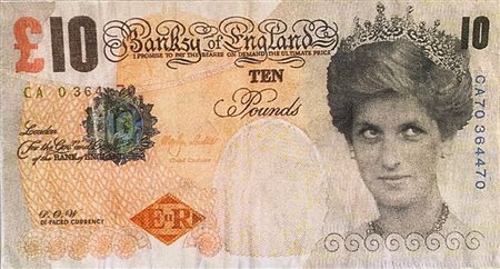 Banksy “Di-faced Tenner 10 Pounds” 