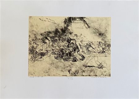 Walter Piacesi “Riunione di periferia” 1989