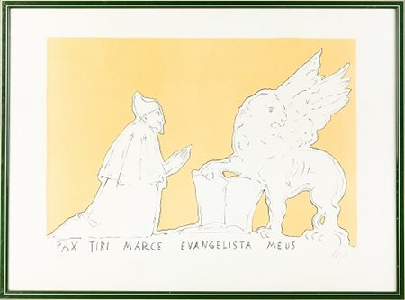 Corrado Cagli “Pax tibi marce evangelista meus”