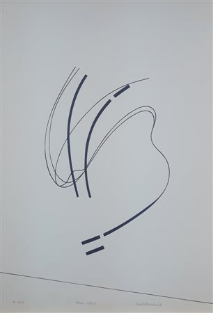 BADIALI CARLA Novedrate 1907-Como 1992 “Le vent se leve” 