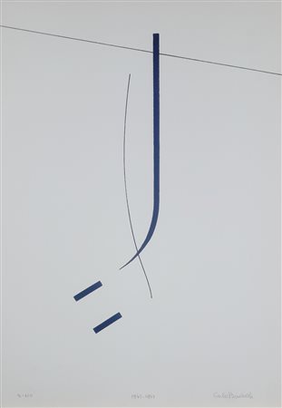 BADIALI CARLA Novedrate 1907-Como 1992 “Le vent se leve” 