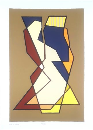 RADICE MARIO Como 1898-Milano 1987 “Senza titolo” 