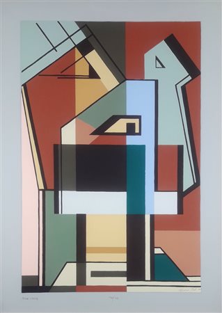 RADICE MARIO Como 1898-Milano 1987 “Senza titolo” 