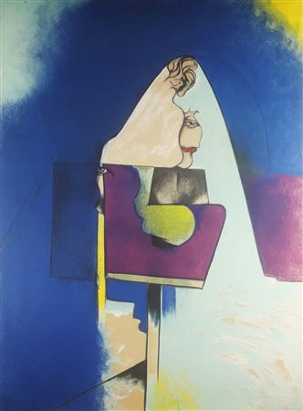 DOVA GIOVANNI Roma 1925-Pisa 1991 “Senza titolo” 