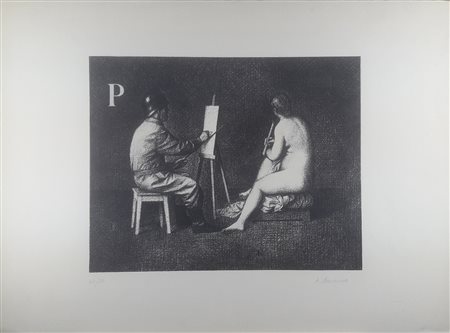 BUENO ANTONIO Berlino 1918-Fiesole 1984 “Senza titolo” 