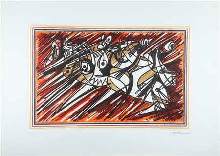 MASTROIANNI UMBERTO Berlino 1918-Fiesole 1984 “Senza titolo”