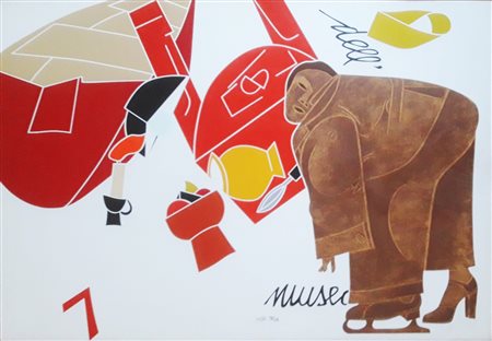 TADINI EMILIO Milano 1927-2002 “Senza titolo”