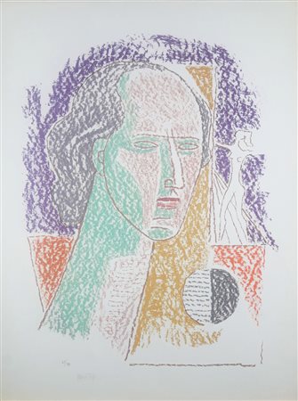 TOZZI MARIO Pesaro 1835-Jean du Gard 1979 “Autoritratto” 