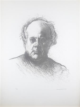 MESSINA FRANCESCO Linguaglossa 1900-Milano 1995 “Autoritratto” 