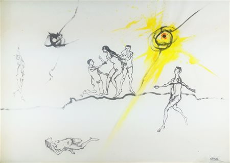 FABBRI AGENORE Quarrata 1911-Savona 1998 “Senza titolo” 