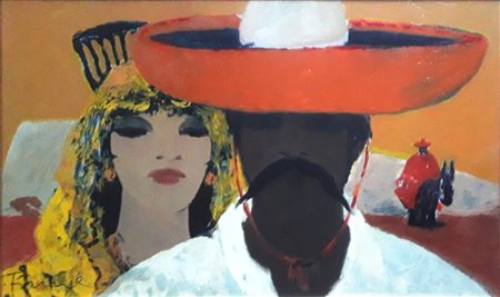 FIUME SALVATORE Comiso 1915-Milano 1997 “Senza titolo” 