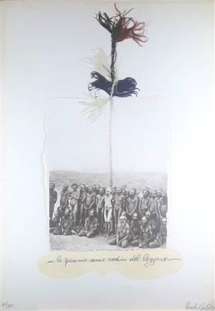 COSTA CLAUDIO Albania 1942-Genova 1995 “Le piume come radici del leggero” 