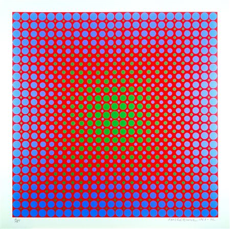 ANUSZKIEWICZ RICHARD Pennsylvania 1930-New Jersy 2020 “Senza titolo”