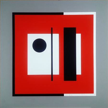 MUNARI BRUNO Milano 1907-1998 “Negativo positivo”