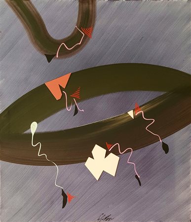 DANGELO SERGIO Milano 1932 “Papillon des nuits”