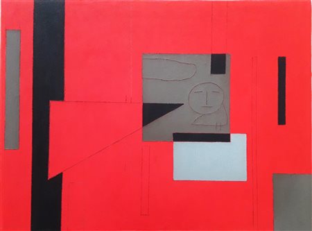 ASVERI GIANFRANCO Piacenza 1948 "Composizione 1990 "