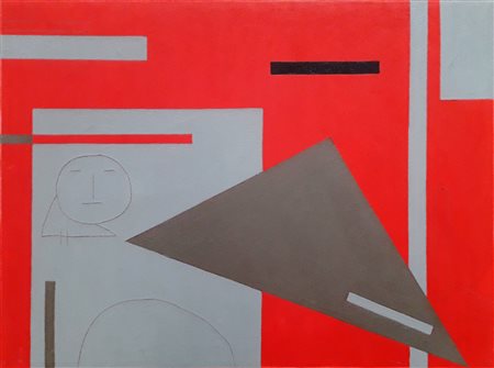 ASVERI GIANFRANCO Piacenza 1948 "Composizione 1990"