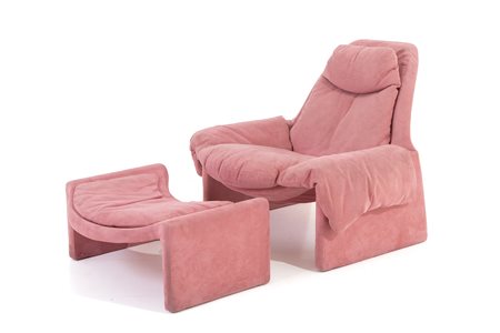 VITTORIO INTROINI. Pink armchair. SAPORITI
