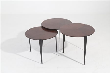 OSVALDO BORSANI. Three tables. TECNO. 1960s