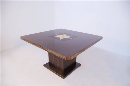 FRANCO ALBINI (Attr). Wooden table