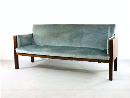 FRANCO ALBINI (Attr).  Three-seater sofa. 1940s
