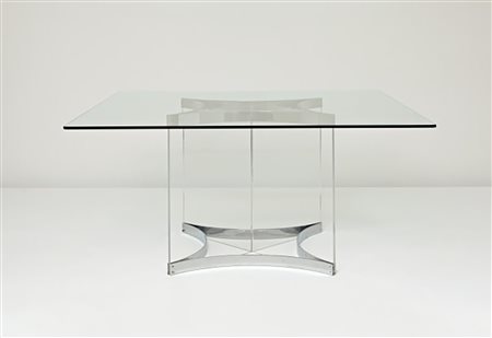 ALESSANDRO ALBRIZZI. Perspex table. 1970s