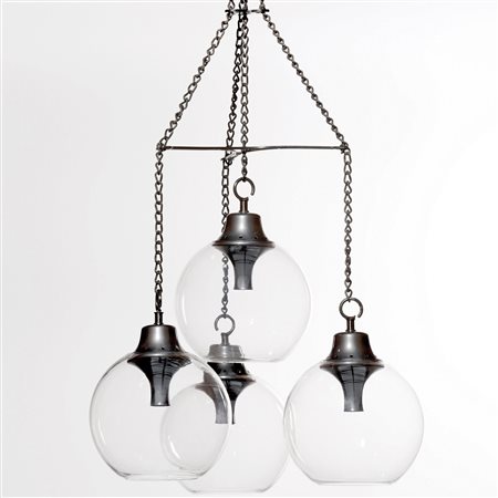 L.C. DOMINIONI. Grappolo LS10 chandelier. AZUCENA