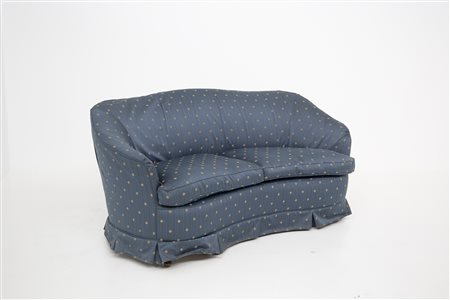 ICO PARISI (Attr.). Wooden sofa. 1950s