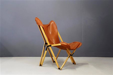 VITTORIANO VIGANO'. Tripolina folding chair