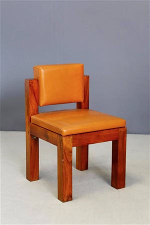 MANSUTTI and MIOZZO. Wooden armchair 