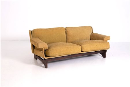 G. ROSSI DI ALBIZZATE. Fabric sofa. 1960s